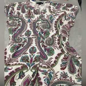 Tommy Hilfiger Multicolor Paisley Blouse
